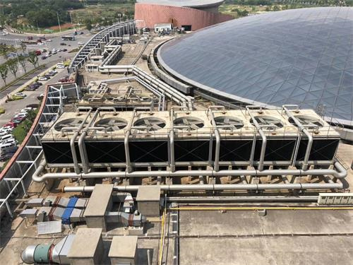 圓形冷卻塔的蒸發降溫,冷卻塔的正常蒸發水量是多少